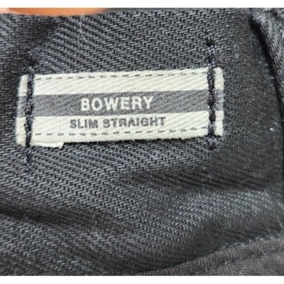 John Varvatos Bowery Slim Straight Jeans In Eclipse Size: 32 - Picture 10 of 14